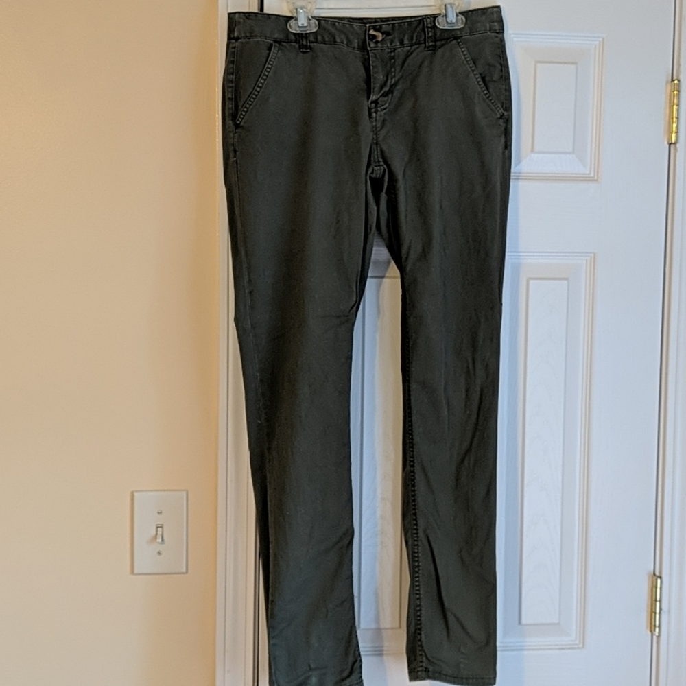 Mossimo Slim Skinny Hunter Green Pants